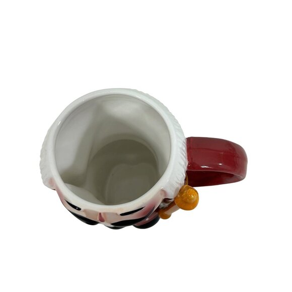 Oneida Sakura Christmas Lidded Nutcracker Mug David Carter Brown Earthenware - Picture 9 of 11